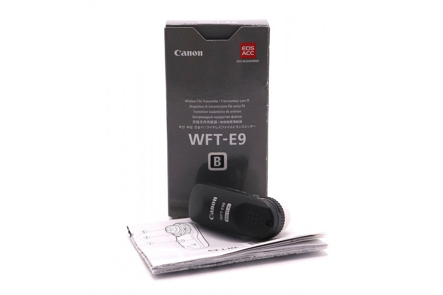 Беспроводной передатчик файлов Canon WFT-E9B в упаковке