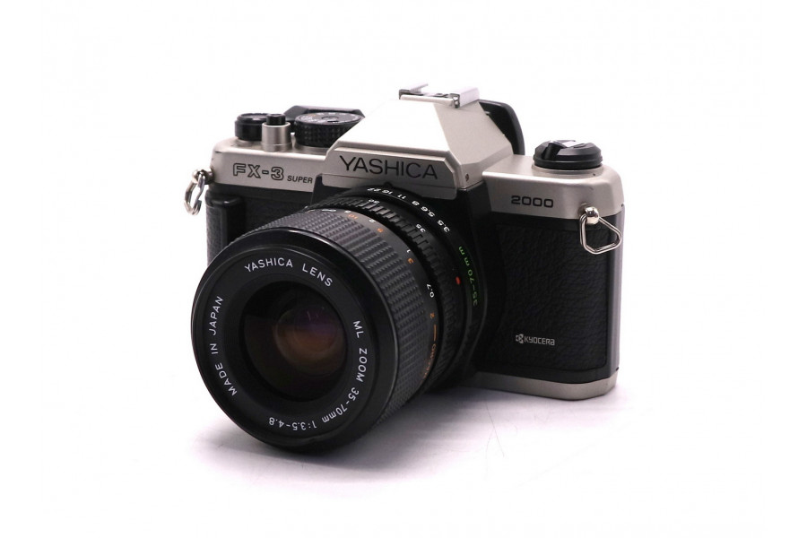 Камера Yashica FX-3 Super 2000 kit 35-70mm gold