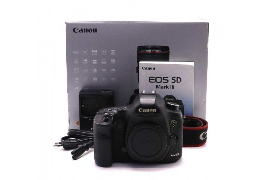 Canon EOS 5D Mark III body в упаковке (пробег 327535 кадров)