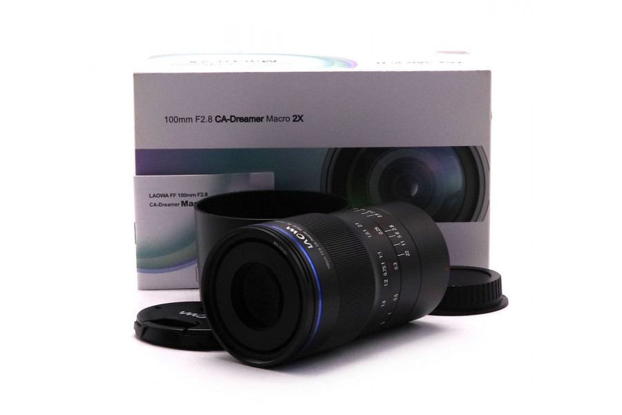 Laowa 100mm f/2.8 2x CA-Dreamer Macro в упаковке Canon EF