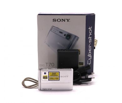 Фотоаппарат Sony Cyber-shot DSC-T70 в упаковке