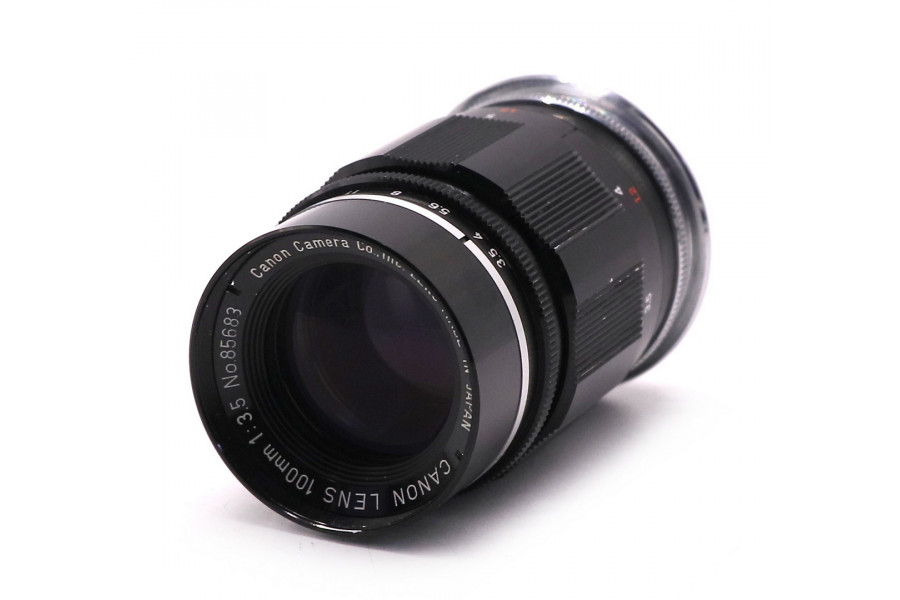 Мануальный объектив Canon 100mm f/3.5 III