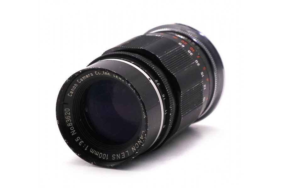 Объектив мануальный Canon 100mm f/3.5 III