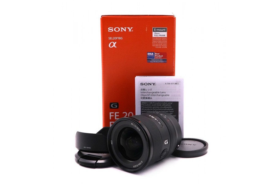 Объектив Sony 1.8/20mm SEL20F18 в упаковке