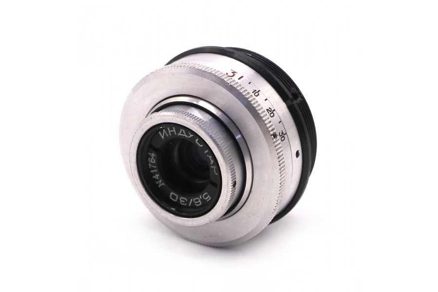 Просветлённый объектив Индустар 30mm f/5.6
