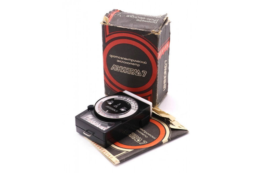 Фотоэлектрический Экспонометр Ленинград-7 в упаковке