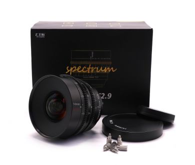 Объектив 7artisans 14mm T2.9 Sony E в упаковке