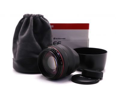 Цифровой Canon EF 85mm f/1.2L II USM в упаковке