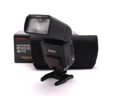 Фотовспышка Sigma EF-610 DG ST for Nikon в упаковке