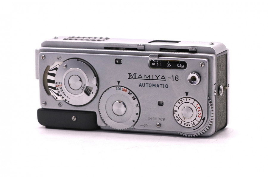 Миниатюрная плёночная камера Mamiya-16 Automatic