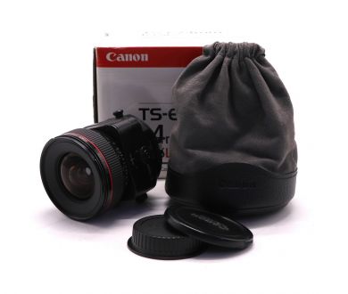 Объектив Canon TS-E 24mm f/3.5L в упаковке