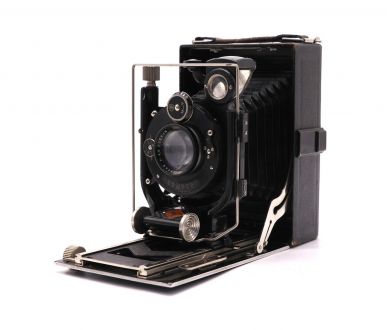 Складной немецкий фотоаппарат Agfa Jsolar