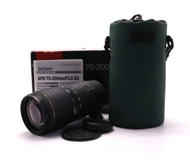 Sigma AF 70-200mm f/2.8 APO EX HSM Canon EF в упаковке