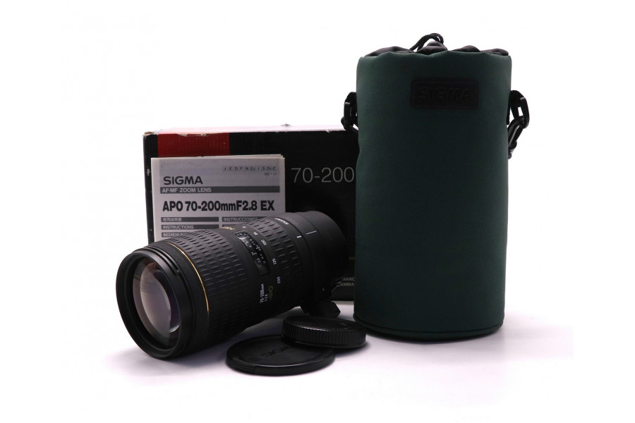 Sigma AF 70-200mm f/2.8 APO EX HSM Canon EF в упаковке