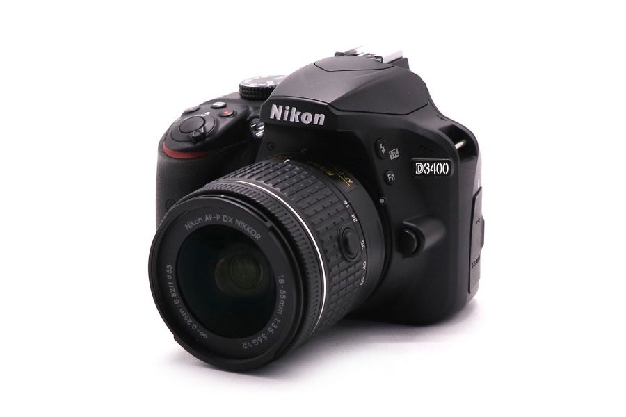 Фотоаппарат Nikon D3400 kit (пробег 3000 кадров)
