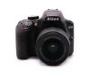 Фотоаппарат Nikon D3400 kit (пробег 3000 кадров)