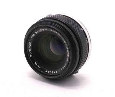 Объектив Olympus OM-System MC Zuiko Auto-S 50mm f/1.8