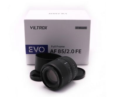 Viltrox AF 85mm F2.0 EVO FF E-mount в упаковке