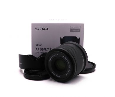 Объектив Viltrox AF 35mm f/1.7 для Nikon Z в упаковке