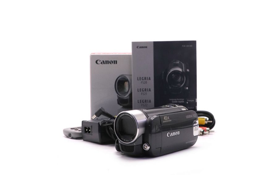 Видеокамера Canon Legria FS22 в упаковке