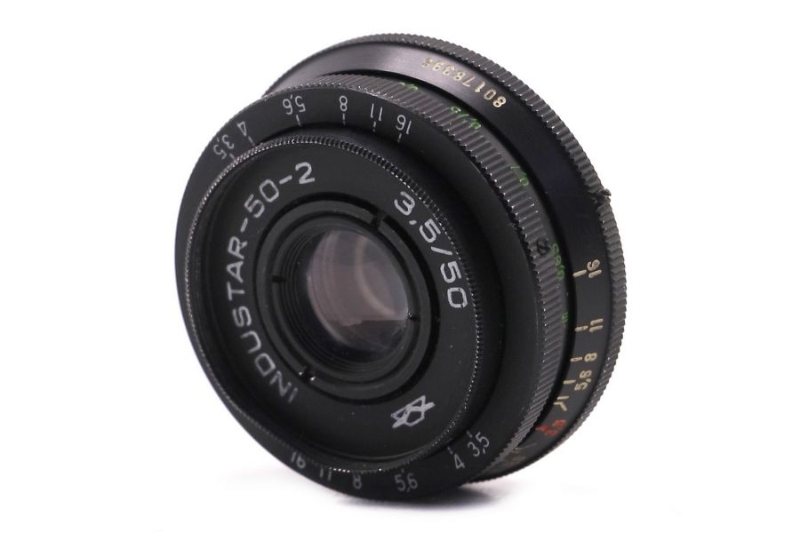 Объектив Индустар-50-2 3.5/50 на М39 (СССР, 1977)