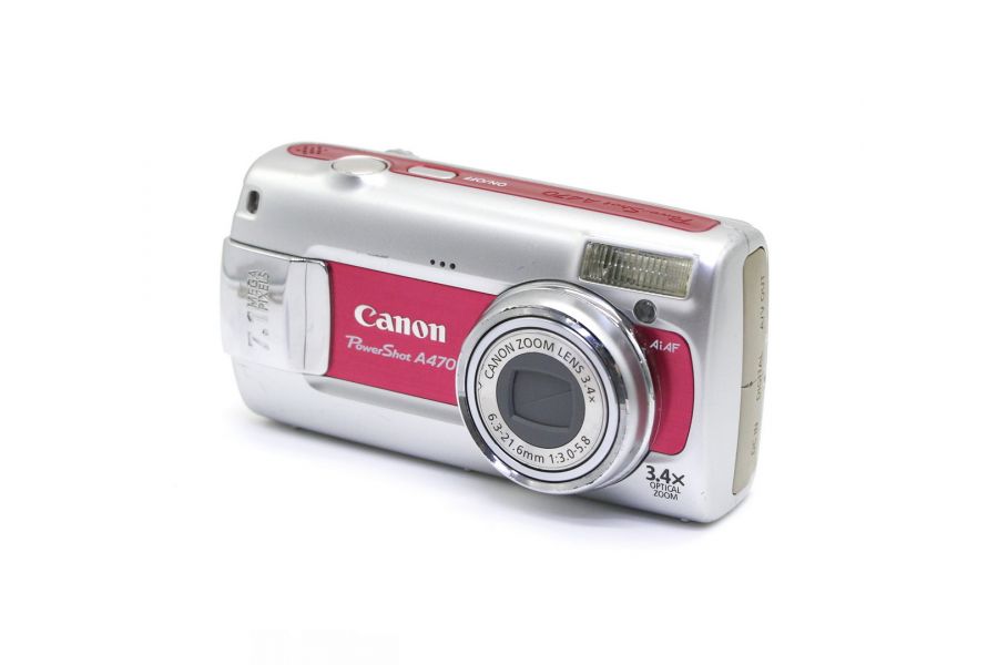 Canon PowerShot A470 pink