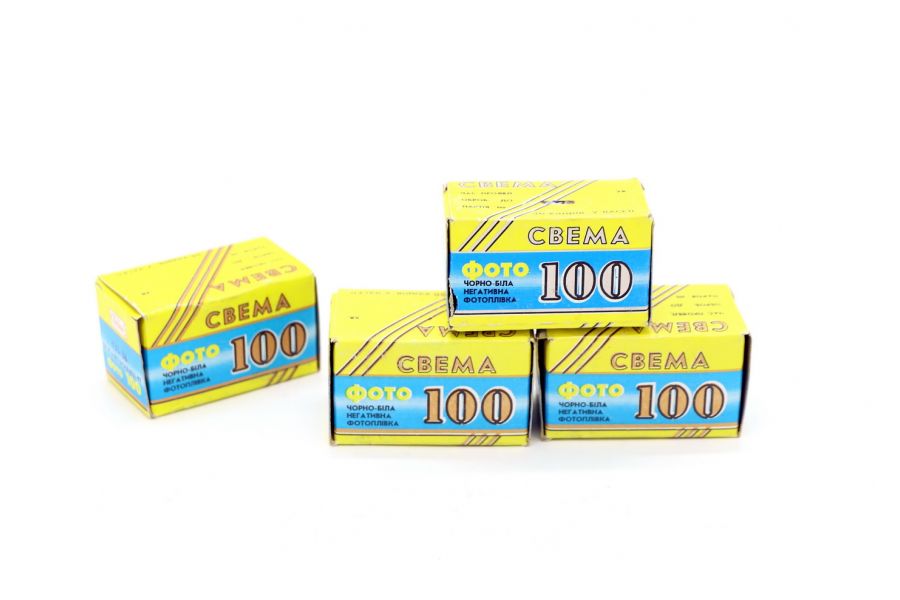 Фотопленка Свема 100 ед. черно-белая 