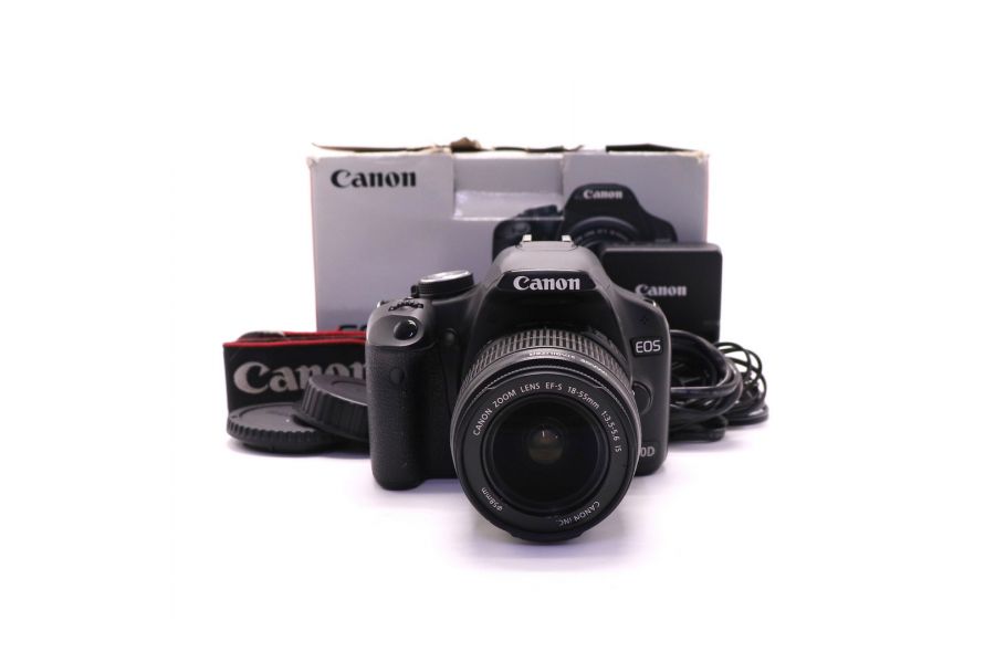 Canon EOS 500D kit в упаковке (пробег 37100 кадров)