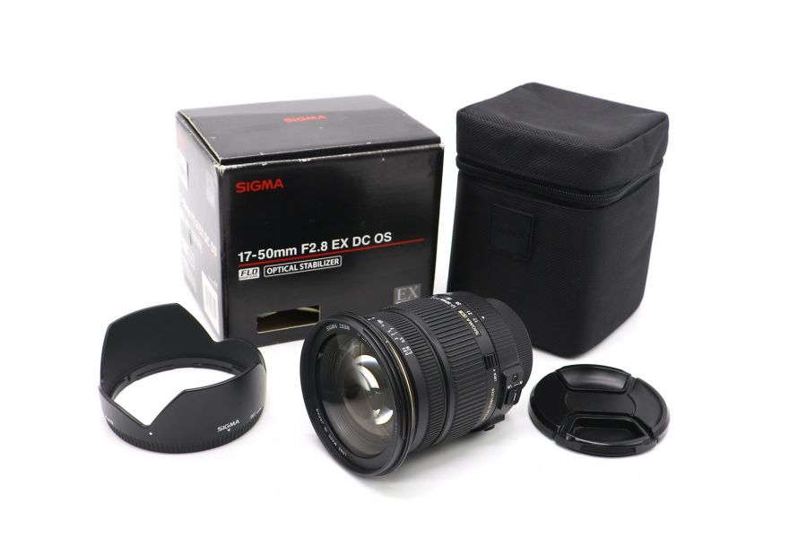 Sigma AF 17-50mm f/2.8 EX DC OS HSM Nikon F в упаковке