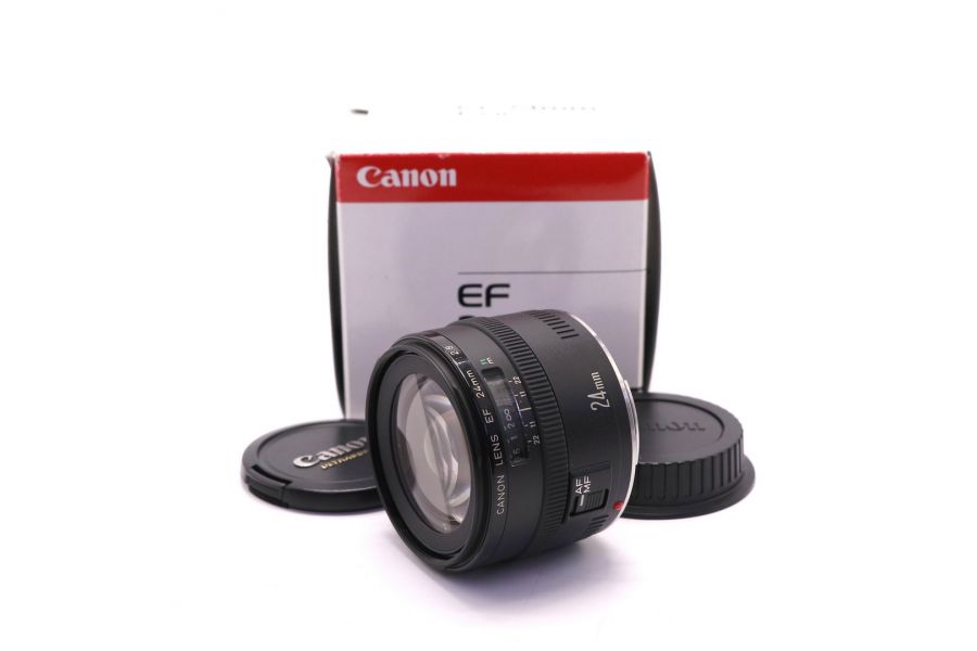 Canon EF 24mm f/2.8 в упаковке