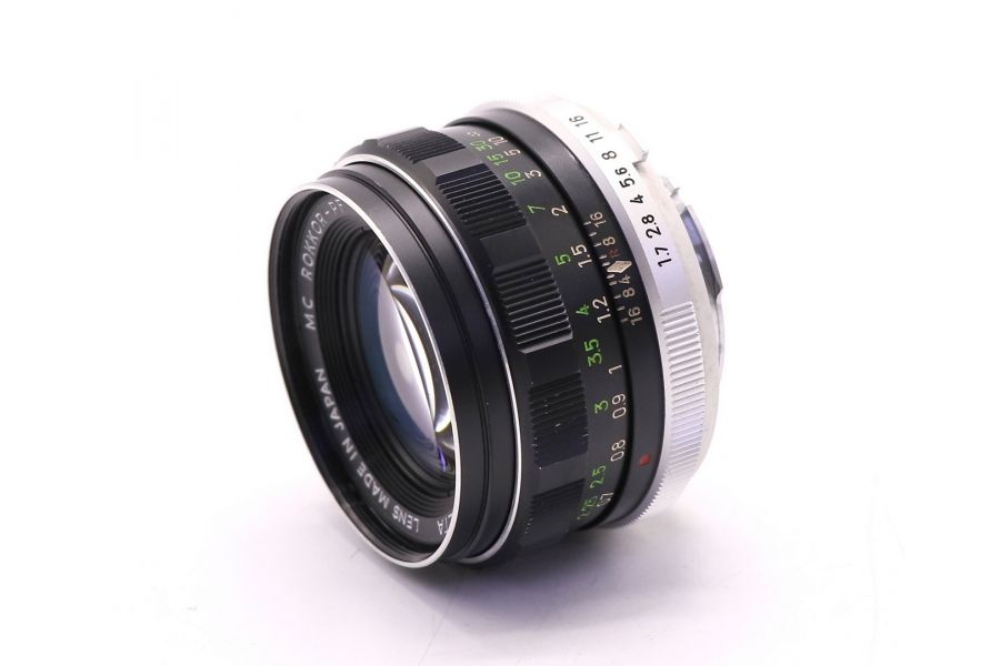 Minolta MC Rokkor-PF 55mm f/1.7 (Japan)
