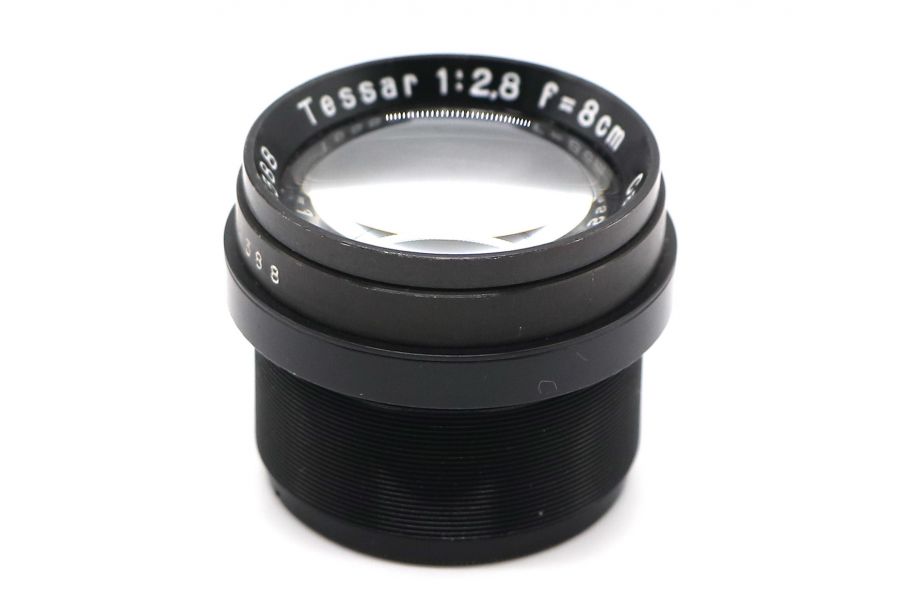 Tessar 2.8/80mm Carl Zeiss Jena Lensblock