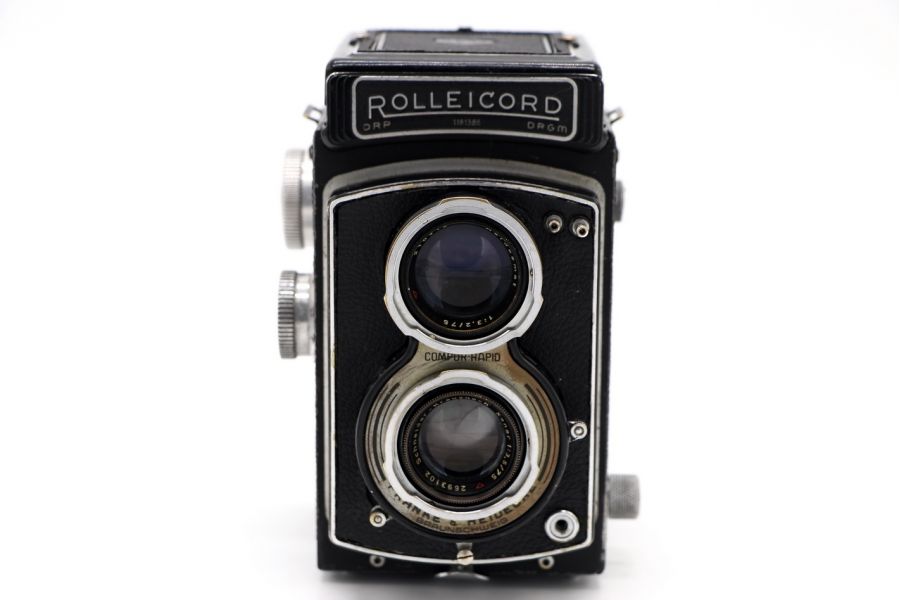 Фотоаппарат Rolleicord III + Xenar 3.5/75, Heidosmat 3.2/75 б.