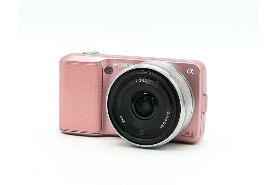 Sony Nex-3 Pink kit Japan (пробег 6660 кадров)