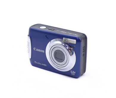 Canon PowerShot A480 blue
