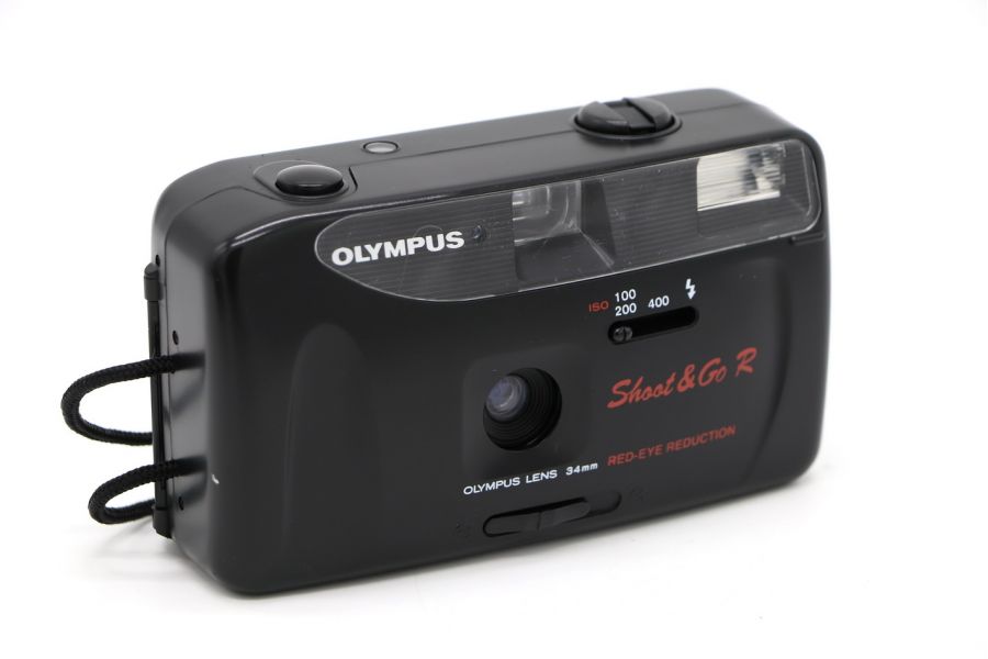 Винтажная 35мм плёночная камера Olympus Shoot&Go R