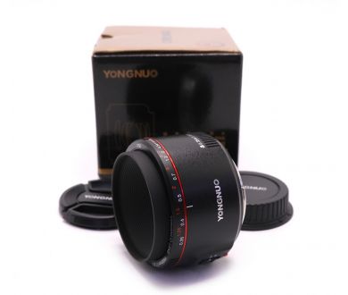 YongNuo AF 50mm f/1.8 II Canon EF в упаковке