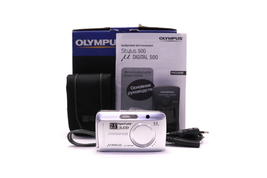 Olympus mju 500 Digital компактная box в упаковке 