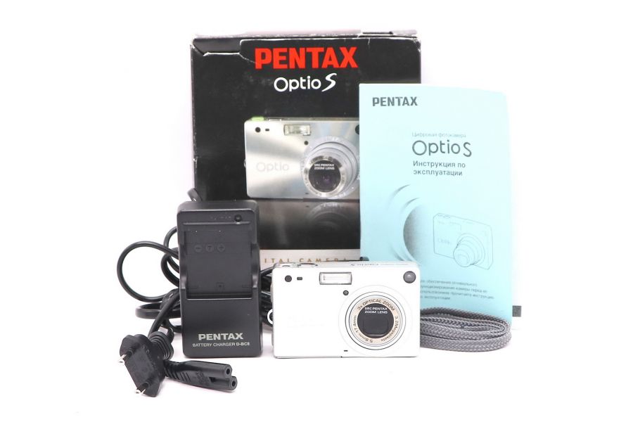 Pentax Optio S в упаковке