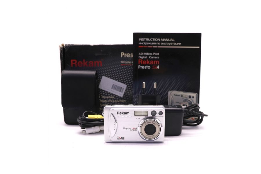 Фотокамера компактная Rekam Presto SL4 в упаковке 