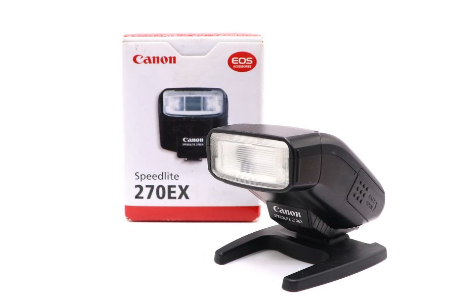 Фотовспышка Canon Speedlite 270EX в упаковке