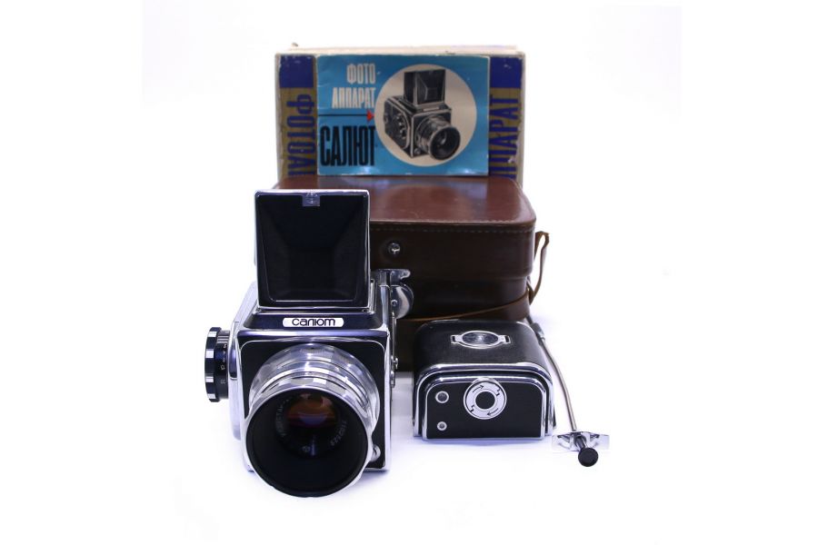 Салют + Индустар-29 в упаковке