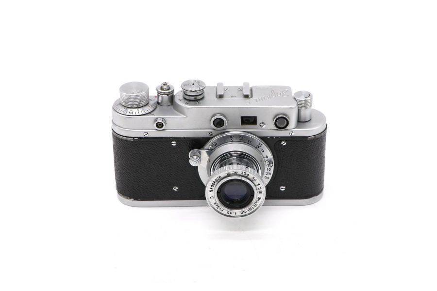 Фотоаппарат Зоркий С + Индустар-50 тубусный