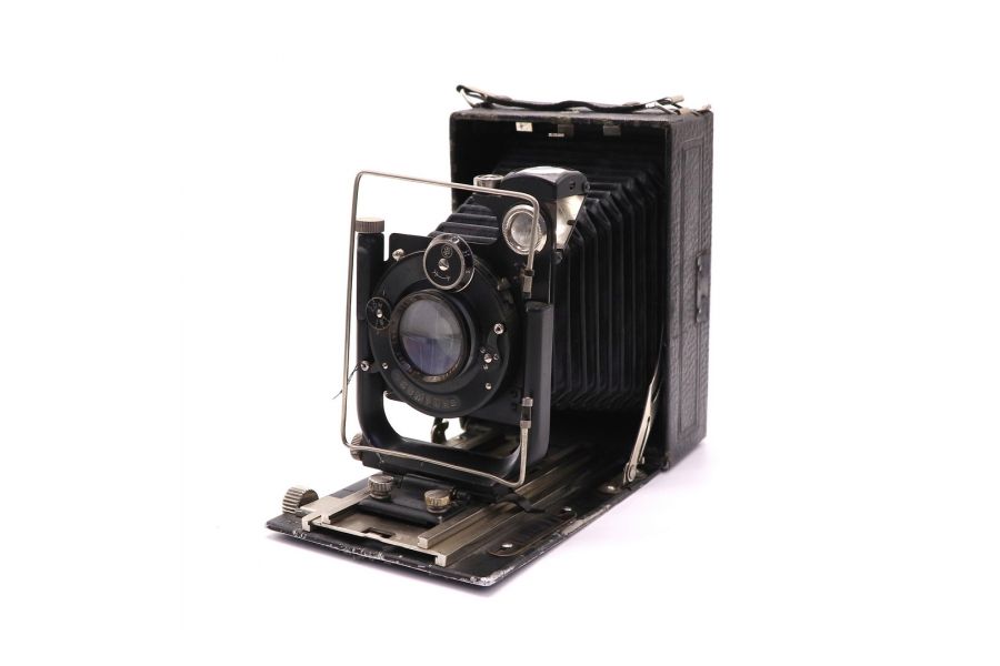 Фотокор + Anastigmat 4.5/13.5cm Compur 1-ый выпуск ВТОМП