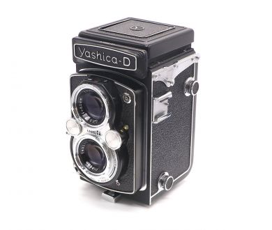 Yashica-D + Yashikor 80mm f/3.5 (Japan, 1965)