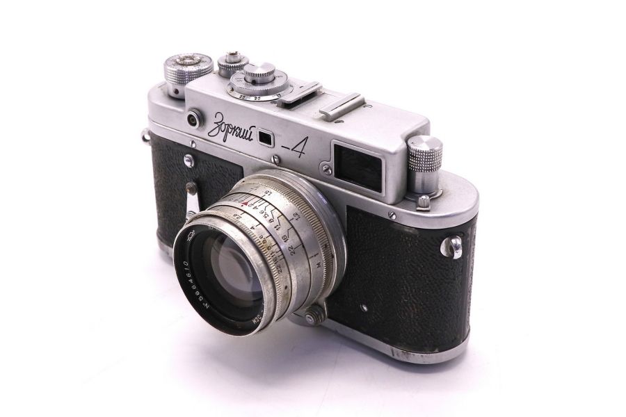 Дальномерный фотоаппарат Зоркий-4 + Юпитер-8 (КМЗ)