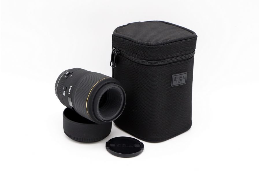 Sigma AF 105mm f/2.8 EX DG Macro Canon EF в упаковке