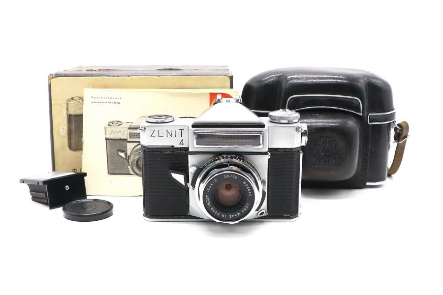 Редкий Зенит-4 (СССР, 1966) в упаковке