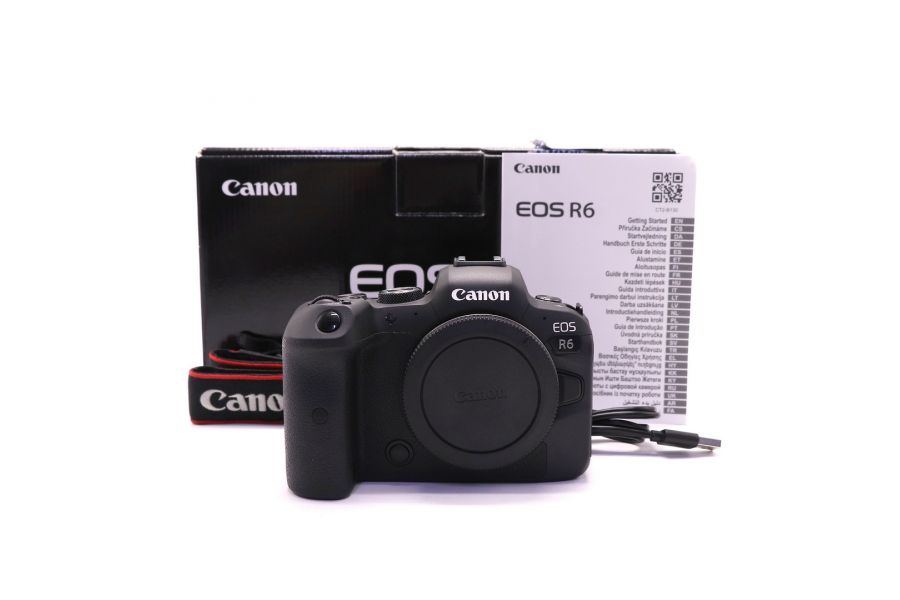 Canon EOS R6 body в упаковке (пробег 3800 кадров)