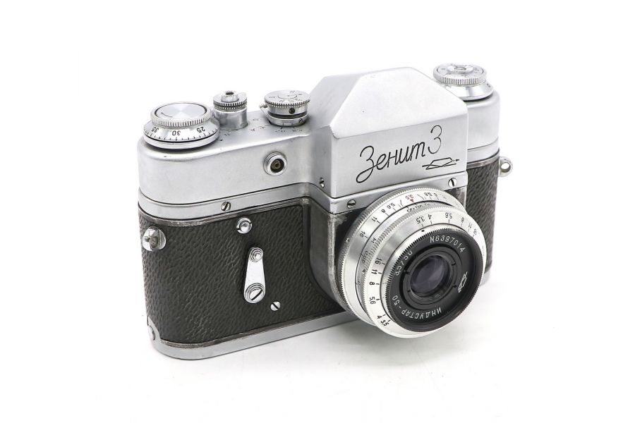 Редкий Зенит 3 + Индустар-50 (КМЗ, 1960)